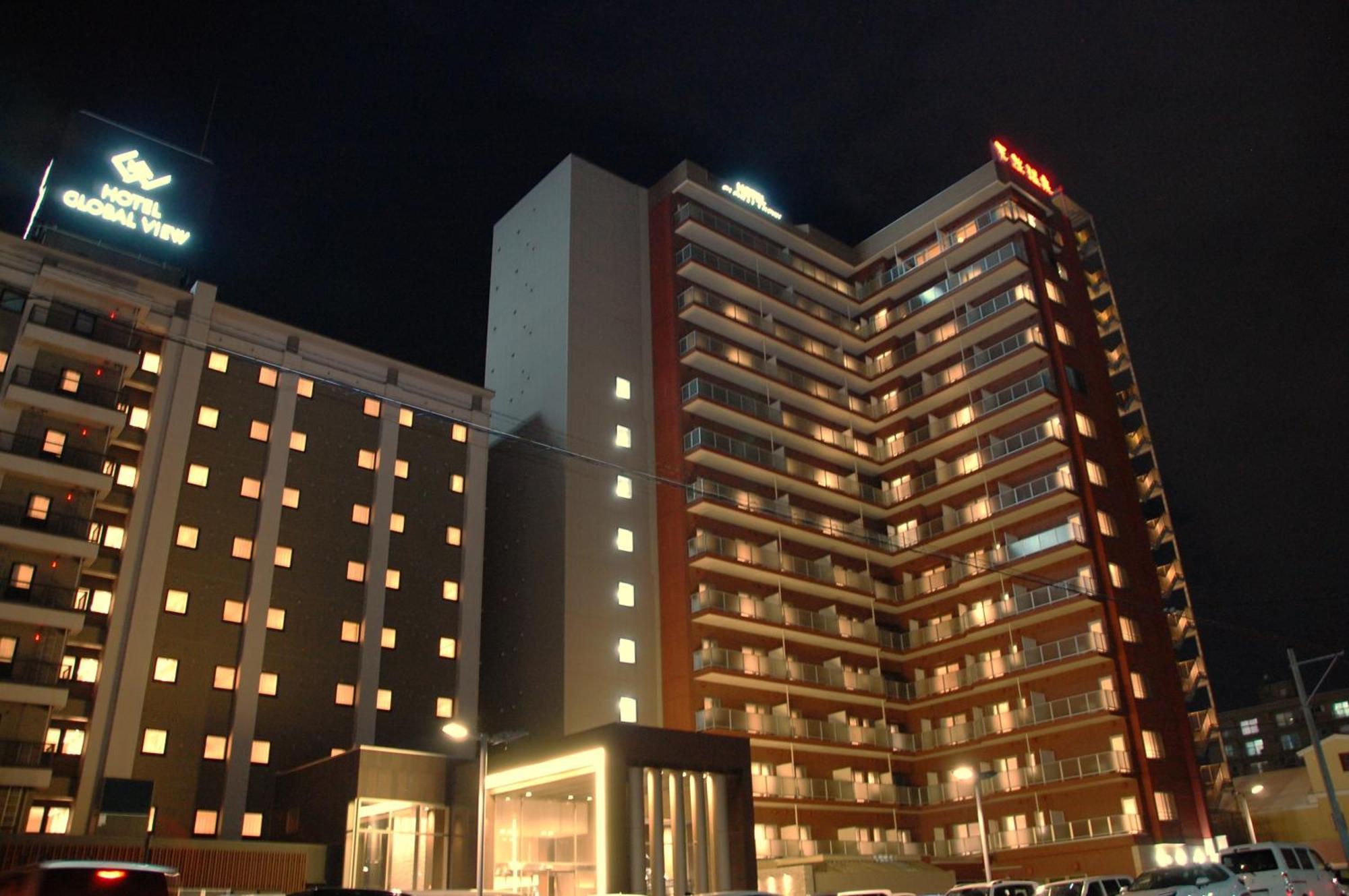 Hotel Global View Hakodate Exteriör bild